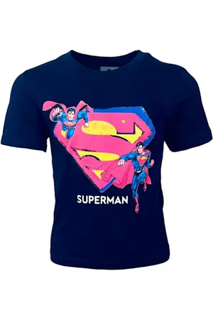 Superman T-Shirt DC Comics Jungen Jersey Kurzarmshirt aus Baumwolle Gr. 104 - 140 cm - Verkäufer: Starkids Licensed Brands and more