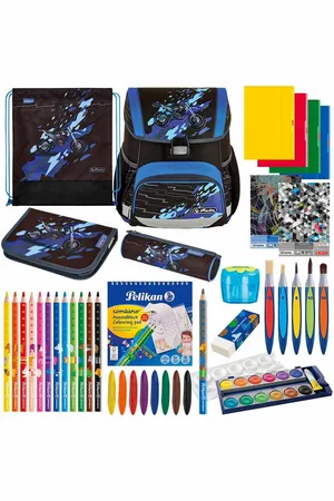 HERLITZ Schulranzen Set Loop Plus 14-teilig 2025 Jungen CamouCross - Verkäufer: Team-Shop-24