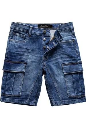 amaci Cargoshorts BEXLEY Cargoshorts Herren Bermuda Jeans Short Hose Regular Fit - Verkäufer: