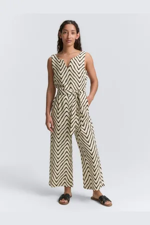 TOM TAILOR Jumpsuit Jumpsuit mit Leinenanteil - Verkäufer: