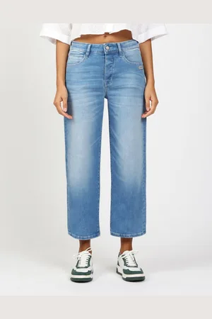 Gang 5-Pocket-Jeans 94JUL CROPPED mit verkürzter Beinlänge
