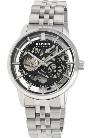 Raptor Quarzuhr RA20407 Skelett-Herrenuhr, Automatik, Edelstahl, versch. Farben - Verkäufer: Shaghafi GmbH