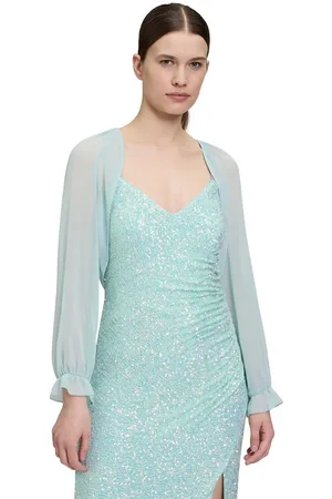 Vera Mont Bolerojacke Bolero-Jacke mit gekräuseltem Ausschnitt