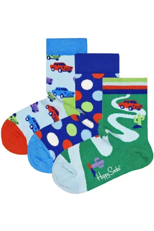 Happy Socks Freizeitsocken Unisex Socken 3er Pack Baumwolle (Packung, 3er Pack) - Verkäufer: Yourfashionplace