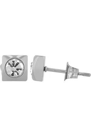 Akzent Ohrring-Set Aska Edelstahl Ohrstecker, Similibesatz, (Paar) - Verkäufer: Shaghafi GmbH