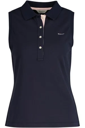 GANT Poloshirt 4200560 Ärmelloses Damen Poloshirt mit Kontrastlogo - Verkäufer: APPAREL PARTNERS