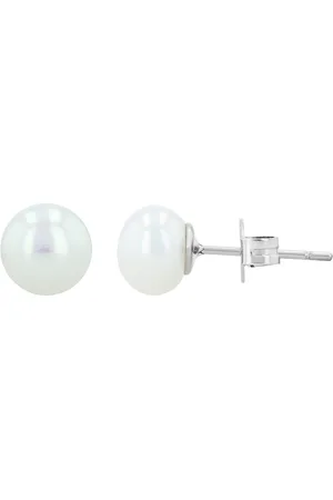 Akzent Ohrring-Set Prati Edelstahl Ohrstecker, Perle, weiß (Paar) - Verkäufer: Shaghafi GmbH