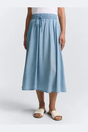 TOM TAILOR Sommerrock High Waist Midi-Rock - Verkäufer: