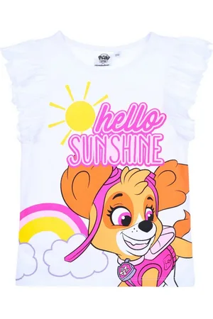 Paw Patrol Rüschentop Skye - hello Sunshine Mädchen Top mit Rüschen aus Baumwolle Gr. 98 - 116 cm - Verkäufer: Starkids Licensed Brands and more