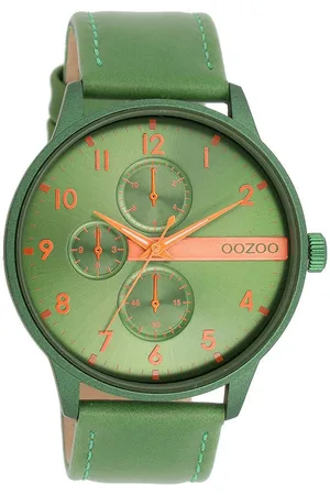Oozoo Quarzuhr C11308, Armbanduhr, Herrenuhr, Lederarmband