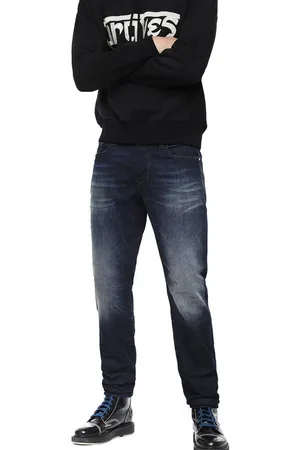 Diesel Tapered-fit-Jeans Herren Larkee-Beex 069BM Jeans Hose Regular Tapered - Verkäufer: fashion4smile