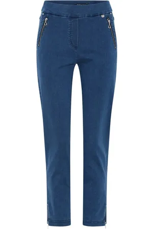 Robell Slim-fit-Jeans NENA09 7/8 Jeans mit Reißer am Beinabschluß - Verkäufer: ZEITLERONLINE