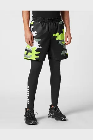 Philipp Plein Laufhose Camouflage