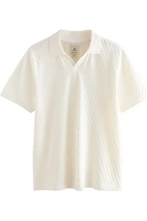 Next Poloshirt Strukturiertes Poloshirt mit Kuba-Kragen (1-tlg) - Verkäufer: Germany GmbH