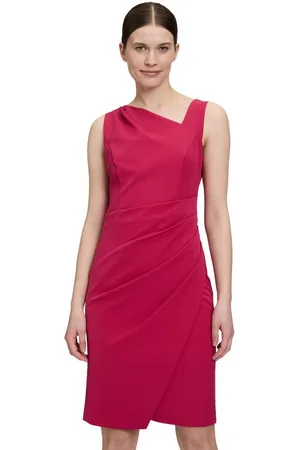 Vera Mont Cocktailkleid Cocktailkleid ohne Arm Falten