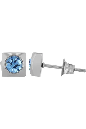 Akzent Ohrring-Set Aska Edelstahl Ohrstecker, Similibesatz, (Paar) - Verkäufer: Shaghafi GmbH