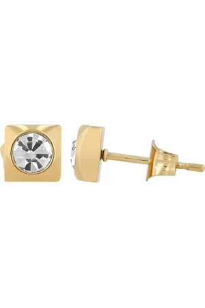 Akzent Ohrring-Set Juli Edelstahl Ohrstecker, Similibesatz, goldfarben (Paar) - Verkäufer: Shaghafi GmbH