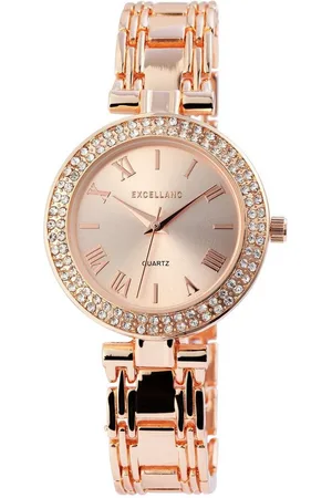 Excellanc Quarzuhr EX0191 Damenuhr mit Metallarmband, Damenuhr Metall - Verkäufer: Shaghafi GmbH
