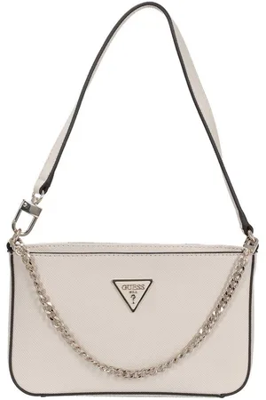 Guess Umhängetasche Noelle - Schultertasche Mini 22 cm (bone) - Verkäufer: Markenkoffer