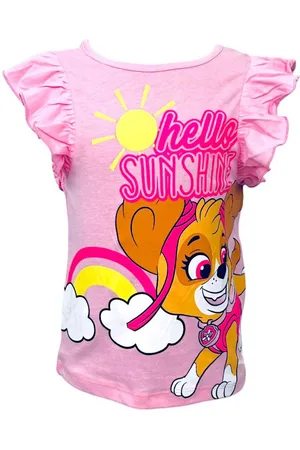 Paw Patrol Rüschentop Skye - hello Sunshine Mädchen Top mit Rüschen aus Baumwolle Gr. 98 - 116 cm - Verkäufer: Starkids Licensed Brands and more