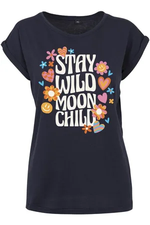 Youth Designz Print-Shirt "Stay Wild Moon Child" Damen T-Shirt Statement Geschenk Frauen Motiv mit stylischen Aufdruck - Verkäufer: EmDa Trading GmbH