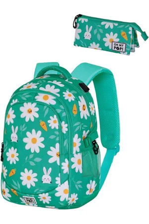 Oh My Pop! Schulranzen Flower Schulranzenset Back to School großer Schulrucksack Mäppchen - Verkäufer: okluge