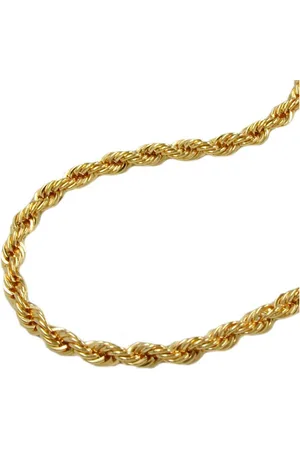 GALLAY Collier Kette 2mm Kordelkette 9Kt GOLD 45cm - Verkäufer: joyesboutique