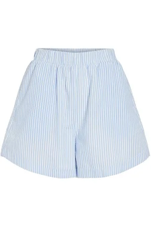 VILA Shorts Gestreifte Bermuda-Shorts mit elastischem Bund VICORALINA STRIPE LOOSE SHORTS/LN - Verkäufer: ARIZONAS