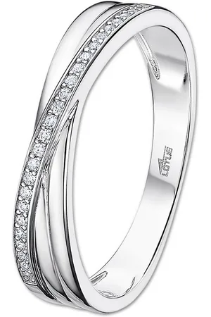 Lotus Silberring Ring 925 Silber Lotus (Fingerring), Ring Zirkoniastein 925 Sterling Silber, Farbe: silber - Verkäufer: Fit4Style Silberschmuck - IMPPAC
