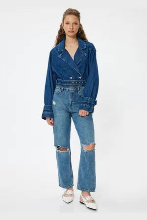 Koton Straight-Jeans Normale Leibhöhe Straight - Verkäufer: