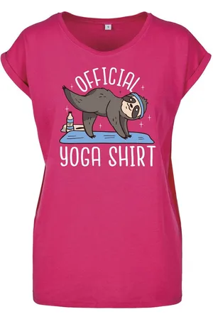 Youth Designz Print-Shirt "Official Yoga Shirt" Damen T-Shirt Statement oder Geschenk Motiv mit stylischen Entspannten Aufdruck - Verkäufer: EmDa Trading GmbH
