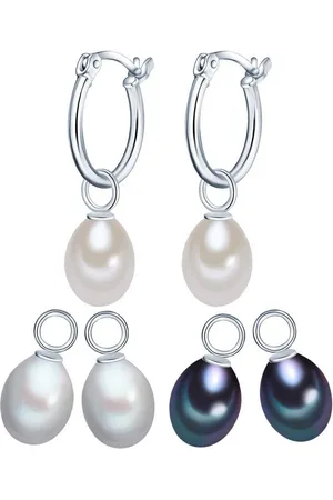Valero Pearls Perlenohrringe silber, aus Süßwasser-Zuchtperlen - Verkäufer: Juvalia