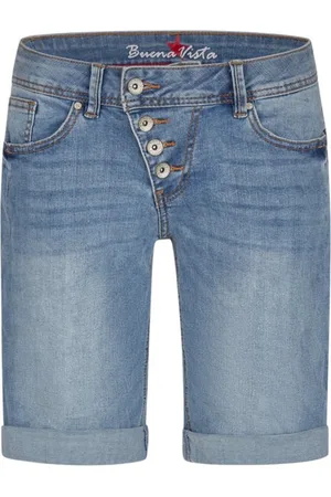 Buena Vista Stretch-Jeans MALIBU SHORT light stone 2504 B5025 369.8442 - Stretch - Verkäufer: Jeans-Manufaktur