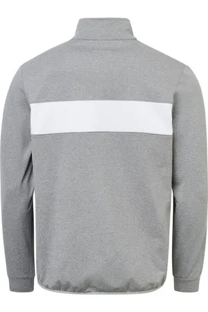 Abacus Longsweatshirt Abacus Sportwear Layer Club Midlayer Grau-Weiß Damen - Verkäufer: Svens Golfshop GmbH