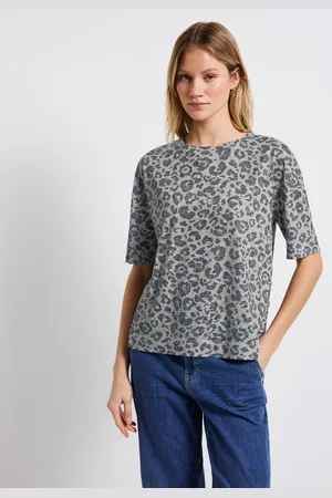 Street one T-Shirt mit Rundhalsausschnitt