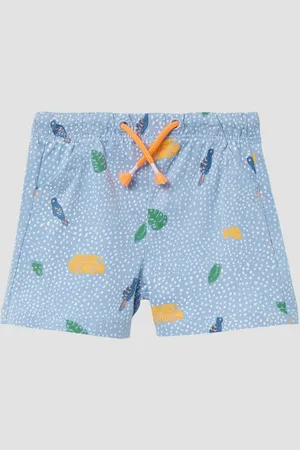 QS by s.Oliver Leggings Shorts aus Baumwolle mit All-over-Print Durchzugkordel - Verkäufer: