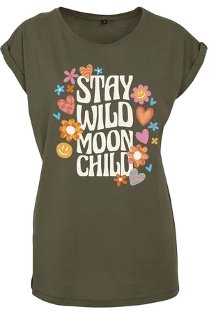 Youth Designz Print-Shirt "Stay Wild Moon Child" Damen T-Shirt Statement Geschenk Frauen Motiv mit stylischen Aufdruck - Verkäufer: EmDa Trading GmbH