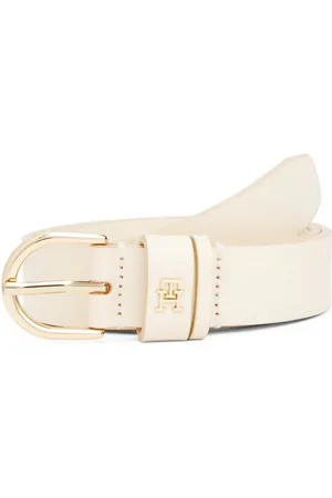 Tommy Hilfiger Ledergürtel ESSENTIAL EFFORTLESS 2.5 Logoemblem, weiche Haptik, ovale Einfachdornschließe