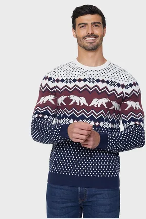 Threadbare Rundhalspullover Polar Walk (1-tlg) im tollen Weihnachts-Look - Verkäufer: onQuality
