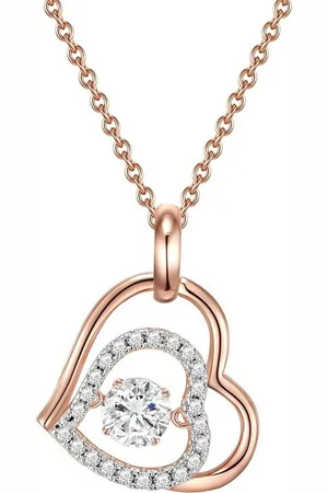 Rafaela Donata Silberkette roségold, mit beweglichem Zirkonia - Verkäufer: Juvalia