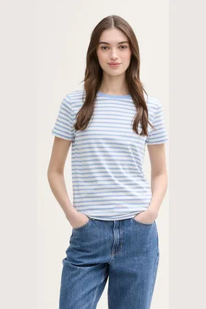 TOM TAILOR T-Shirt T-Shirt mit Streifenmuster - Verkäufer: TOM TAILOR