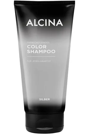 ALCINA Haarshampoo Color Shampoo in Farbe silber 200 ml, Packung, reinigt und frischt auf, verleiht lebendigen Glanz - Verkäufer: fh24.shop