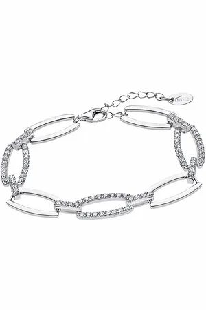 Lotus Silberarmband Armband Zirkoniastein 925 (Armband), Armband Zirkoniastein ca. 16cm, 925 Sterling Silber, Farbe: silber - Verkäufer: Fit4Style Silberschmuck - IMPPAC