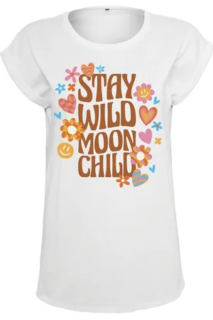 Youth Designz Print-Shirt "Stay Wild Moon Child" Damen T-Shirt Statement Geschenk Frauen Motiv mit stylischen Aufdruck - Verkäufer: EmDa Trading GmbH