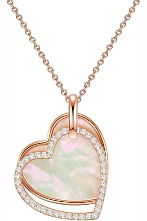 Rafaela Donata Silberkette Herz roségold, aus Sterling Silber - Verkäufer: Juvalia