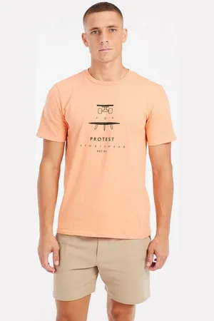 Protest Kurzarmshirt PRTAndros t-shirt Cadmium Orange - Verkäufer: Sport Ehnert
