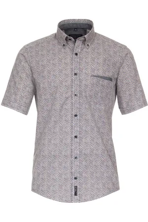 Casa Moda Kurzarmhemd Freizeithemd Kurzarm Print
