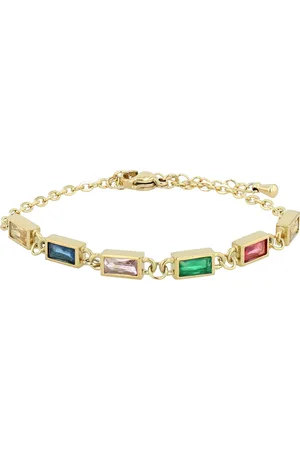 Akzent Armband Demi Edelstahl, bunte Steine, Zirkonia, , colors, (Einzeln) - Verkäufer: Shaghafi GmbH