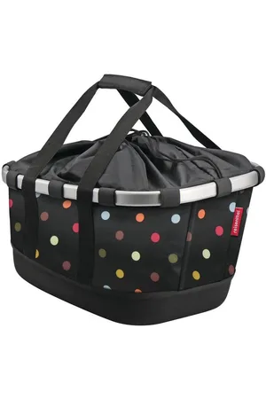 KlickFix Fahrradkorb City-Tasche Bikebasket GT dots, 33x27x42cm, mit UniKlip - Verkäufer: yovivo lifestyle shopping