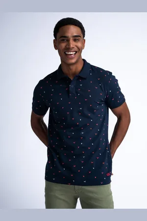 Petrol Industries Poloshirt Poloshirt mit All-over Muster Seashore - Verkäufer: